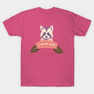 Raccoon lovers T-Shirt